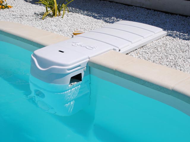 Le bloc filtrant du kit piscine