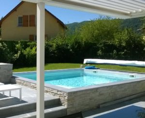 Construction d'une piscine à coque à Saint Georges de Commiers