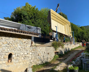 Livraison d'une piscine coque à Voreppe