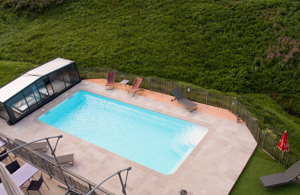 Construction d'une piscine dans me massif du Vercors