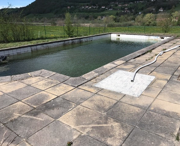 Rénovation d'une vielle piscine et de sa terrasse