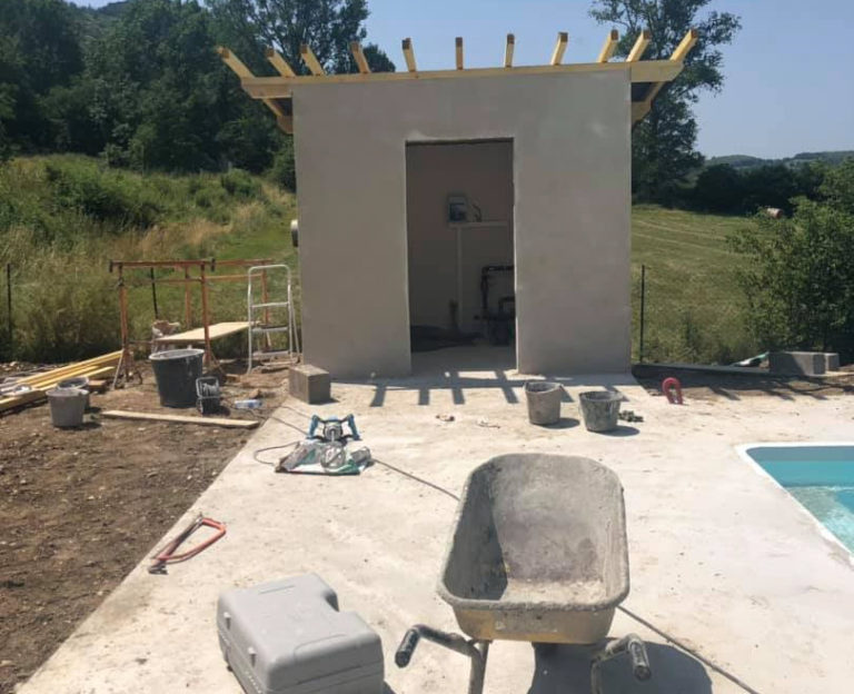 Rénovation d'une vielle piscine et de sa terrasse