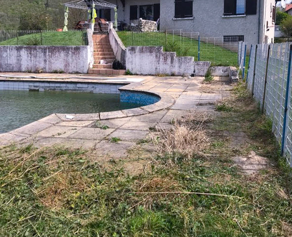 Rénovation d'une vielle piscine et de sa terrasse