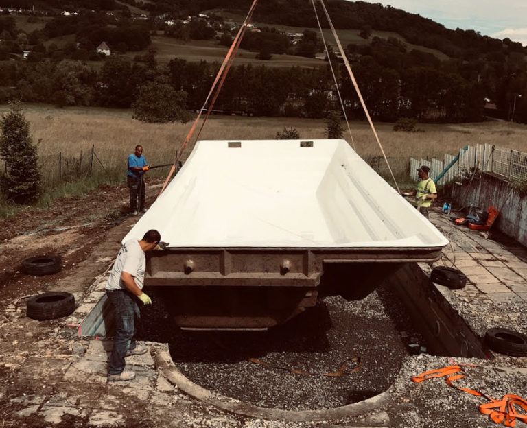 Rénovation d'une vielle piscine et de sa terrasse